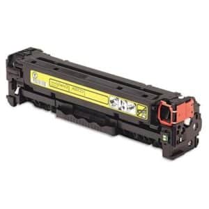 HP CC532A/CE412A/CF382A/CRG718 Yellow kompatibilný toner 3500 strán A4 pri 5% pokrytí ISO 9001:2008, ISO 14001, STMC HP Color LJ CM 2300series, CM2320