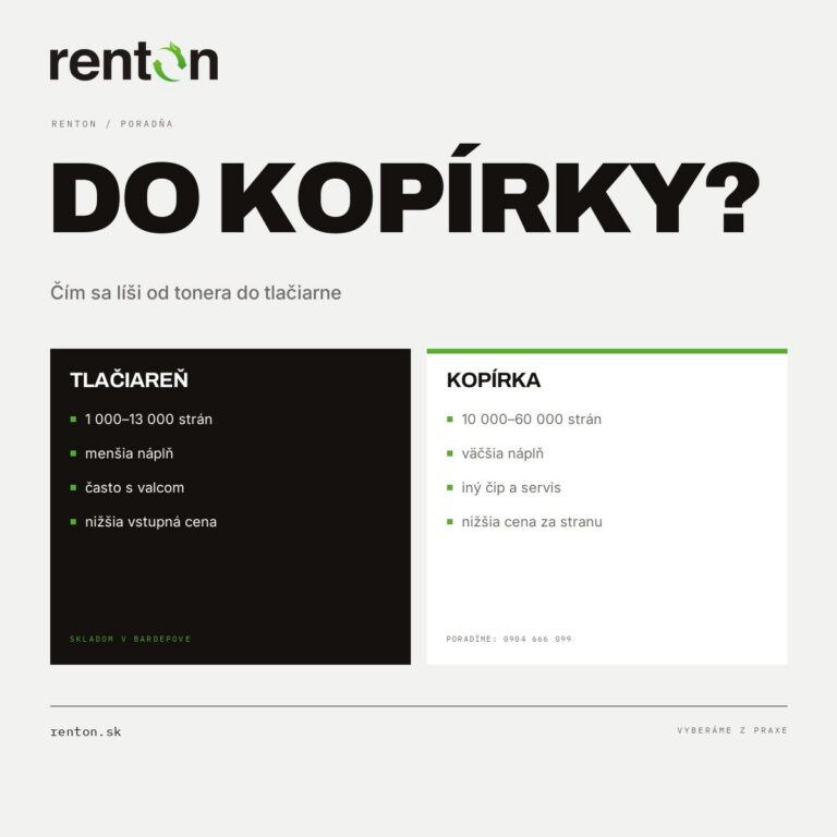 Toner do kopírky vs. do tlačiarne – rozdiely